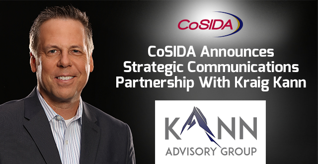 CoSIDA Announces Year-Long Partnership with Kraig Kann and the Kann Advisory Group